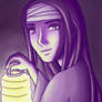 Neji with a lantern