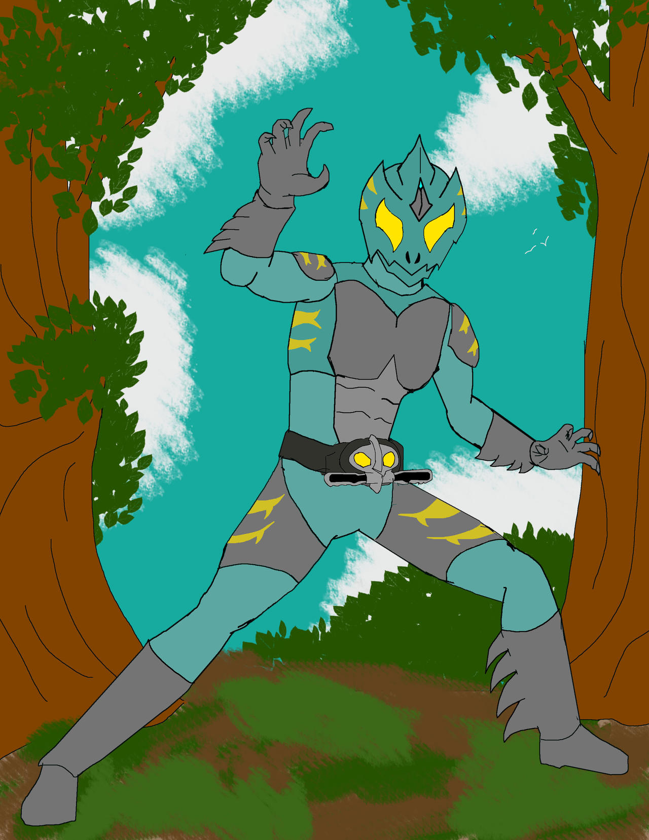 Kamen rider Amazon Beta by stitcherjack on DeviantArt
