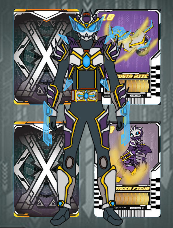 kamen rider rust Rage fiend by stitcherjack on DeviantArt