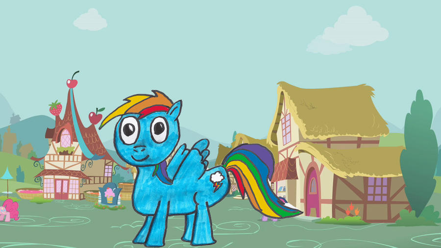 My first mlp rd drawing by mrBronyDash on DeviantArt