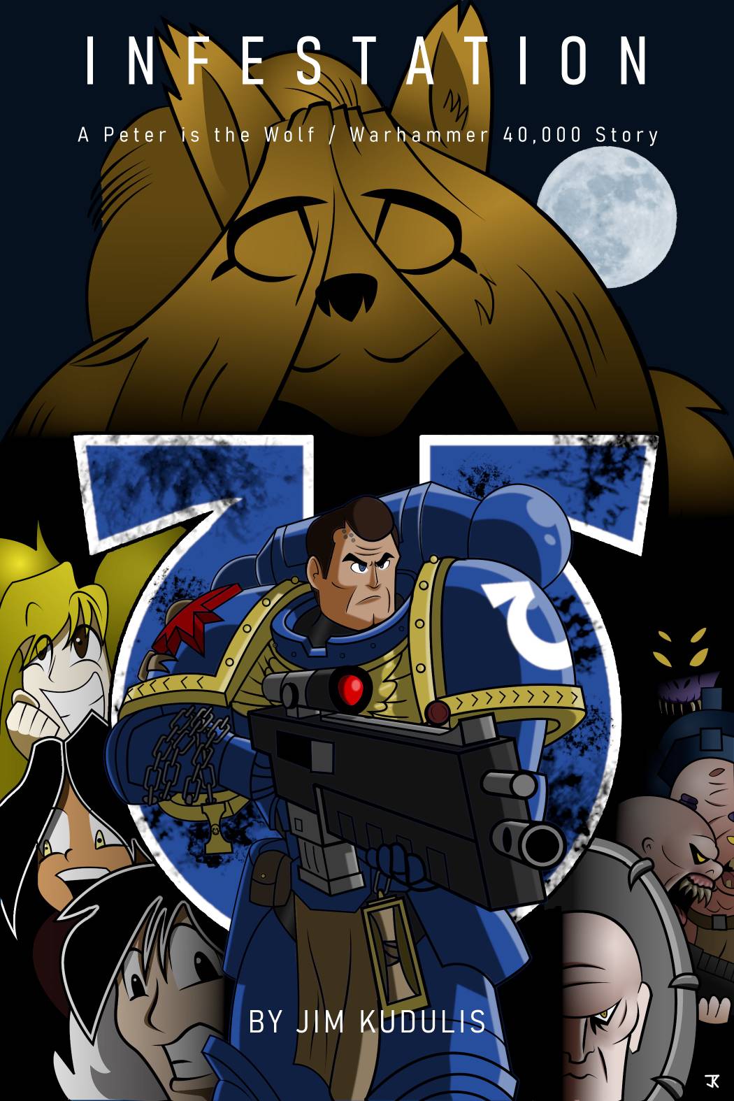 Deviantart Fiction Infestation : Fan Fiction cover by Gojihunter31 on DeviantArt