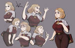 Beatrice expressions by Hoothy
