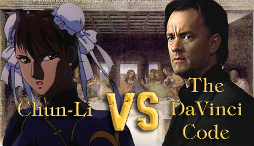 Chun Li Island Code Chun-Li Vs. The Da Vinci Code by ExMooseJockey on DeviantArt