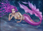 Mermaid from the Violet Sea