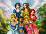 Disney's Princesses by daekazu