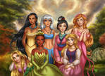 Disney's Princesses 2 by daekazu