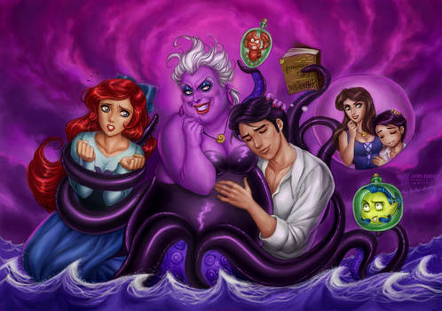 Little Mermaid vs Ursula