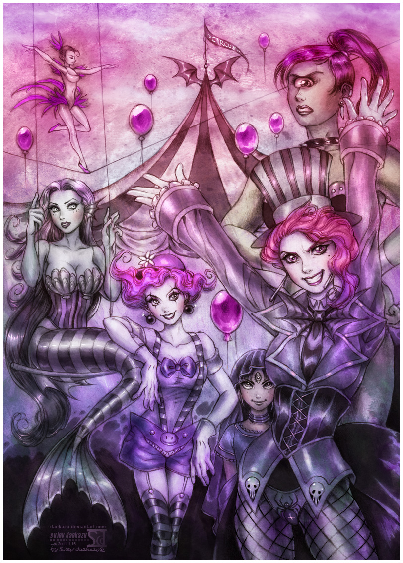 Demonic Circus by daekazu