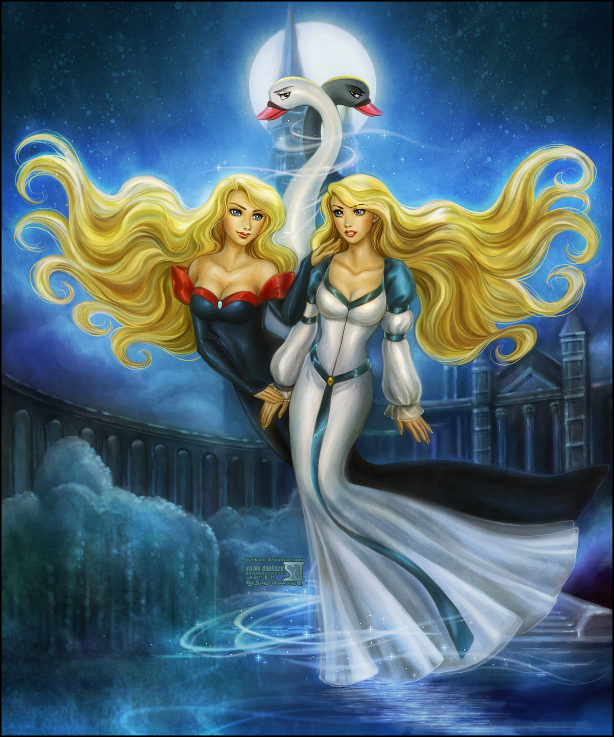 Swan Princess by daekazu on DeviantArt