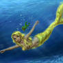 Tangled Mermaid: Rapunzel