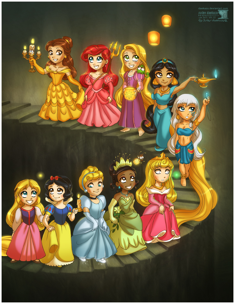Your fav Disney's Princess by daekazu on DeviantArt