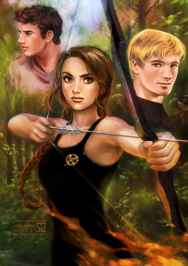 katniss everdeen fan art catching fire