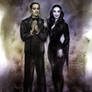 Gomez and Morticia Addams