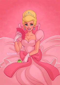Pink Princess and the Frog