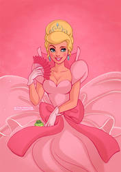 Pink Princess and the Frog