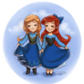 Anna and Ariel