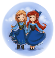 Anna and Ariel