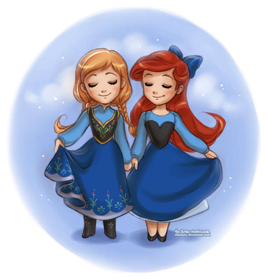 Anna and Ariel