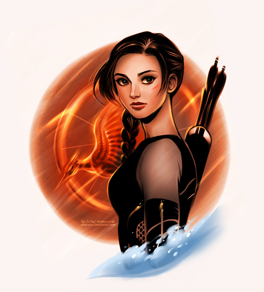 katniss everdeen fan art catching fire