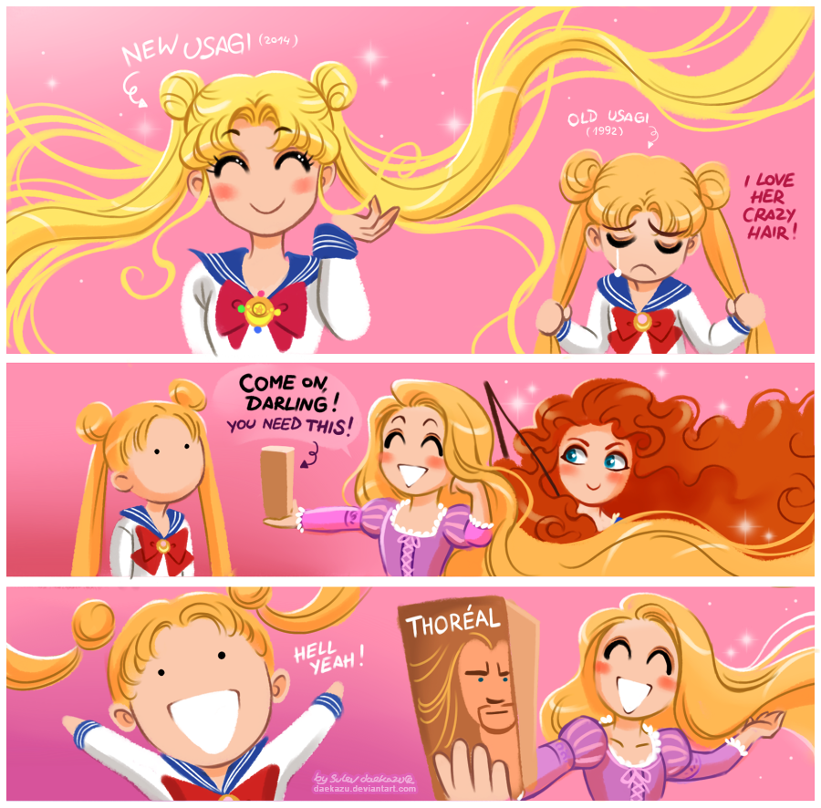 Sailor Moon: Crazy Hair