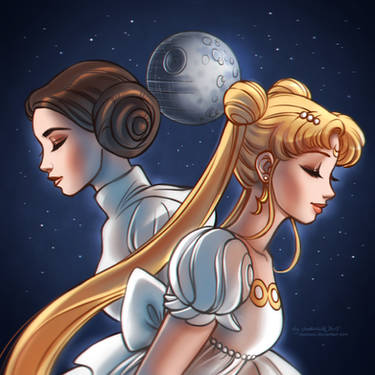 Princess Leia + Princess Serenity