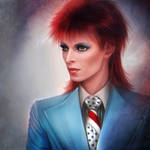 David Bowie: Life on Mars by daekazu