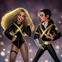 Super Bowl: Bey and MJ