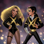 Super Bowl: Bey and MJ