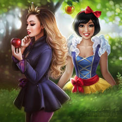 Cassey Ho: Evil Queen and Snow White