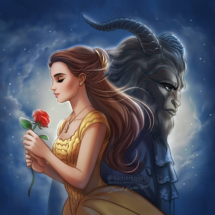Beauty and the Beast 2017 by daekazu