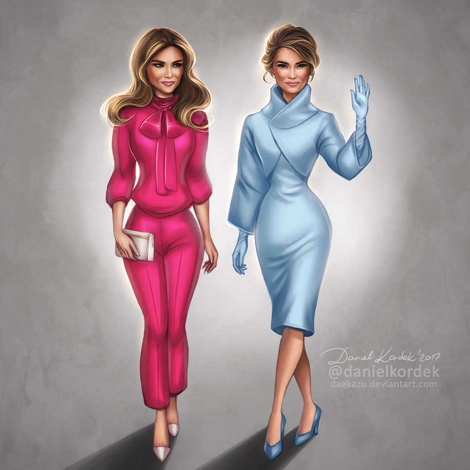 Melania: Pink or Blue