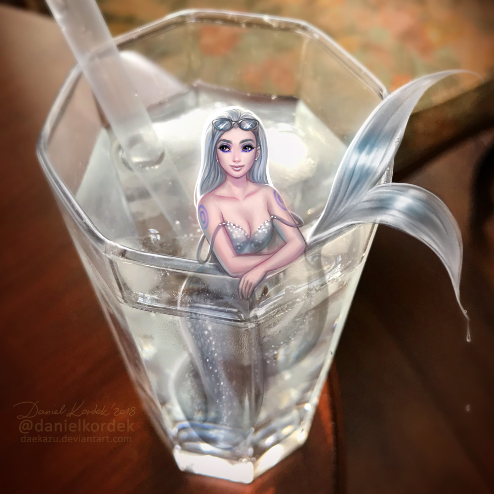 Ice Mermaid by daekazu