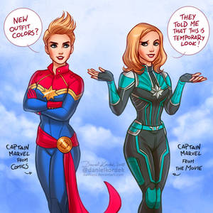 Captain Marvel x 2