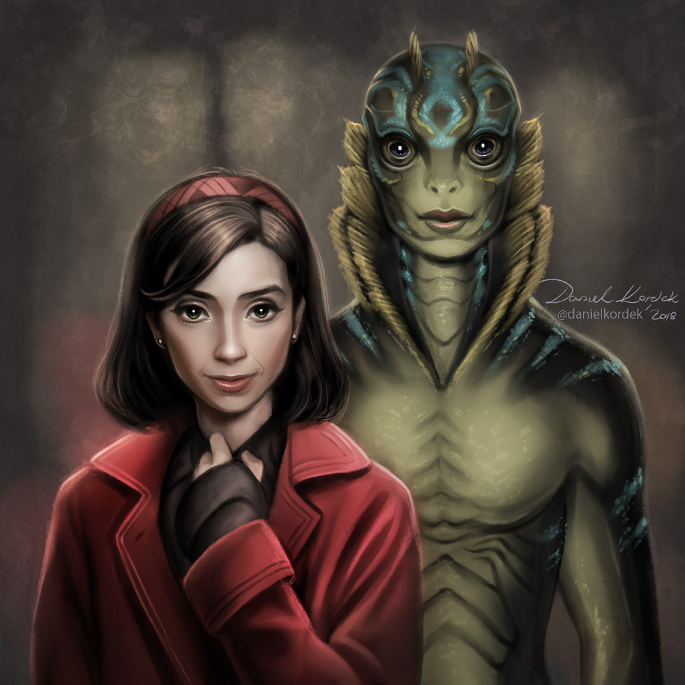 Shape of the Water by daekazu