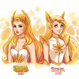 She-Ra: Princes of Power Comparison