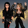 Michael Jackson + Madonna