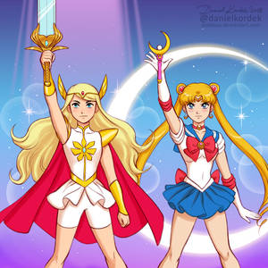 She-Ra vs Sailor Moon