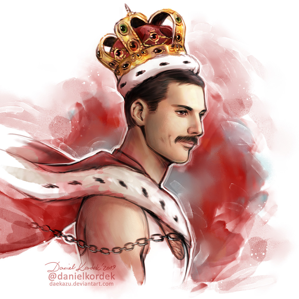 Freddie Mercury by daekazu on DeviantArt