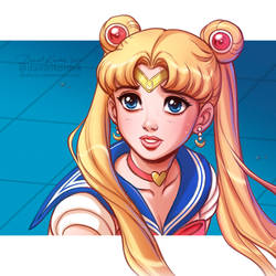 Sailor Moon Redraw Challenge