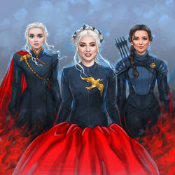 Daenerys + GaGa + Katniss