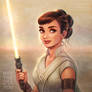 Star Wars: Audrey as Rey