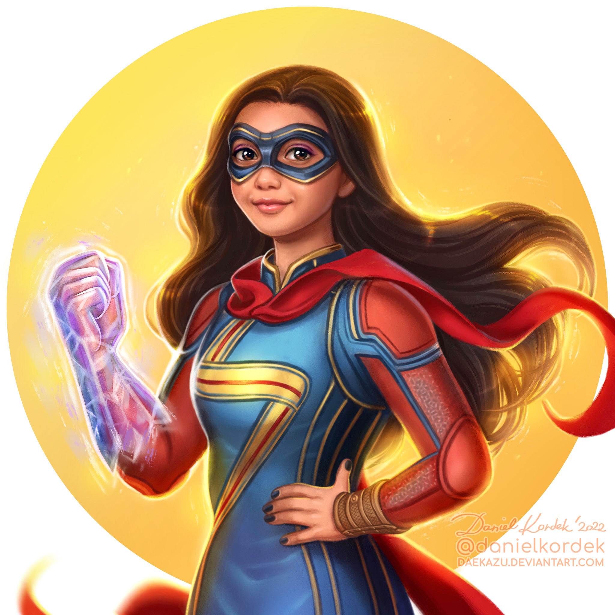 Ms Marvel by daekazu on DeviantArt
