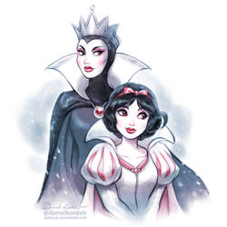 Evil Queen and Snow White