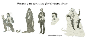 Phantom of the Opera alias Erik (cartoon) by GL