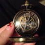 Modified Pocket Watch Necklace