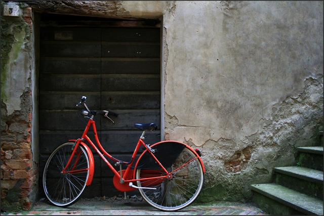 old town old bicycle