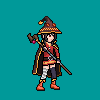Megumin Sprite Sprite Megumin remake 2 by bandaimobasenki on DeviantArt