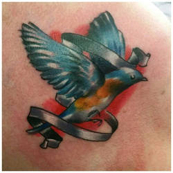 bluebird tattoo