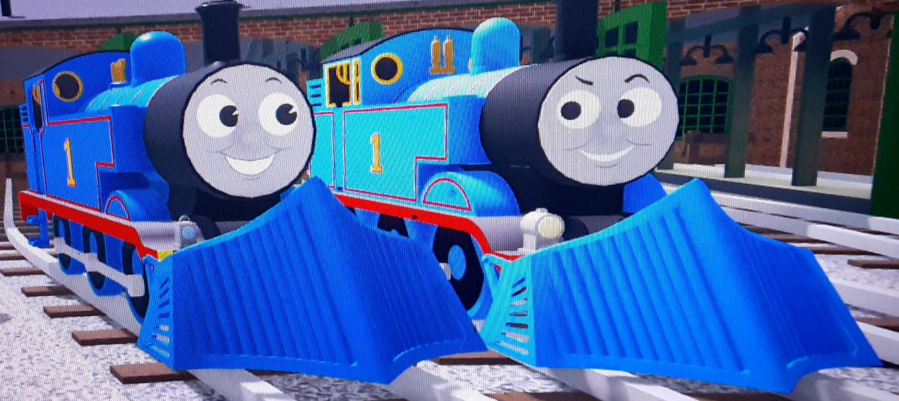 Thomas Lady Rws Thomas Meets his RWS Version by ChuckECheeseMelrose on DeviantArt