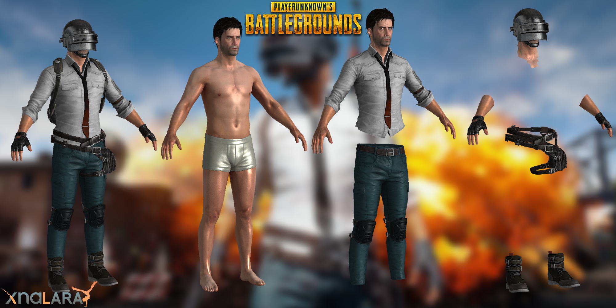 Playerunknown S Battlegrounds Pubg Male By Tselman61 On Deviantart